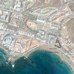 Vera Mar 9c - Primera Linea Con Parking Y Tv Sat , Los Cristianos (Tenerife) Spain